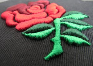Embroidery digitizing - rose