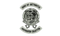 Custom Embroidery Sons of Arthritis Logo