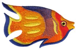 embroidery designs uk - fishing